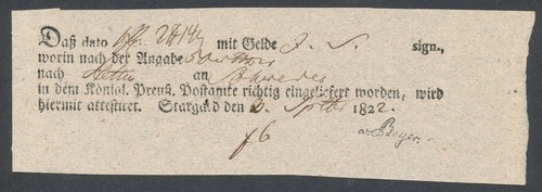 407863 preußen postschein - 407863),