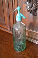 Sodaflasche Syphon "ZARRO Sardanyola-Ripollet" Glas groß Flasche  Rar