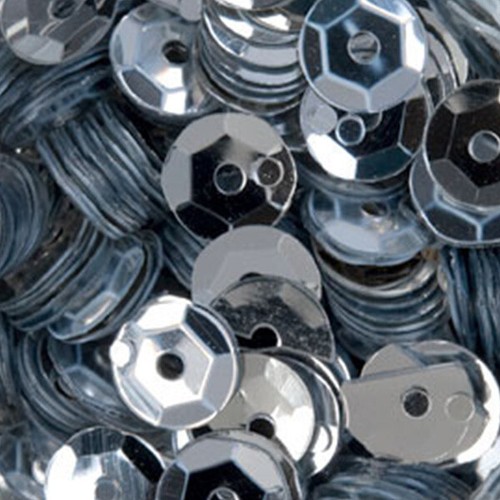 3000 pailletten 6mm silber - 3000,