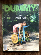 Dummy Heft 39 Körper Magazin Gesellschaftsmagazin Zeitschrift AUSVERKAUFT