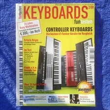 Keyboards 02-2008, Arturia Origin, Roland Fantom G, Roland Alpha Juno 2, Korg M1