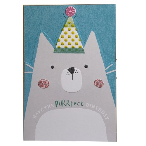 Geburtstagskarte katze - geburtstagskarte,