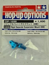Tamiya 54698, TRF419 / TRF419X / Evo 6 , Tuning Alu Aufhängungshalter 05E, NEU