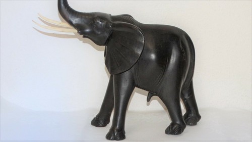 Grosser holz elefant elefanten - grosser,