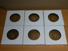 6 x Messing Bierglas