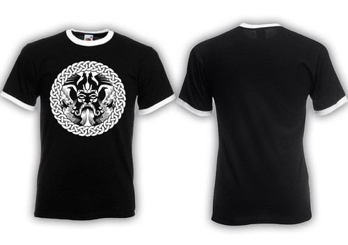 Hugin munin ringer shirt - hugin,