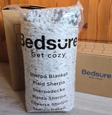 Bedsure Sherpa Decke Fleece 150 x 200 cm Kuscheldecke Bettdecke