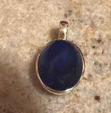 Anhänger Tansanit/Bergkristalldoublette,Gg 375, Clip, 2,8x1,5 cm, 5Gramm 