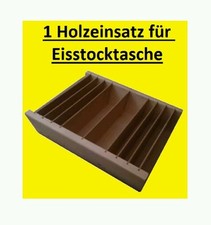 Eisstock, Holzfächereinsatz für Eisstocktaschen, Holzeinsatz Paskerland 