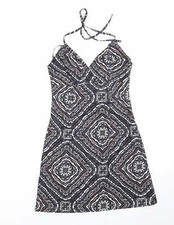 H&M Damen grau geometrisch