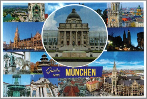Foto magnet münchen grüße - -,