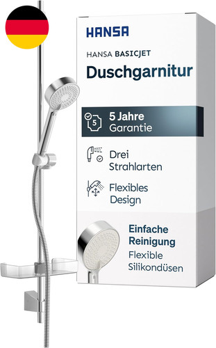 Hansa basicjet duschgarnitur - duschgarnitur, |