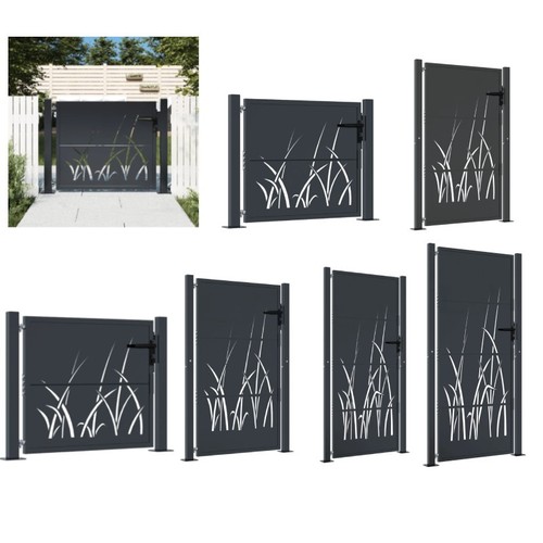 Gartentor gras design - gartentor, gras-design