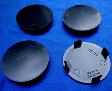 4x Nabenkappen Felgendeckel 59,5 mm  54,5 mm schwarz für WSL Alustar Artec RH60