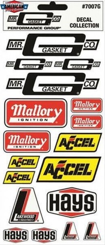 Aufkleberset gasket hays - mr.gasket,
