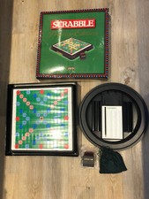 Rare Scrabble Prestige Edition Vintage Boxed Complete Working