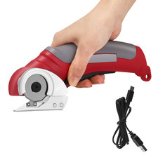 AKKU Kabellose Elektrische Schere Schneiderschere für Stoff Karton Leder Teppich