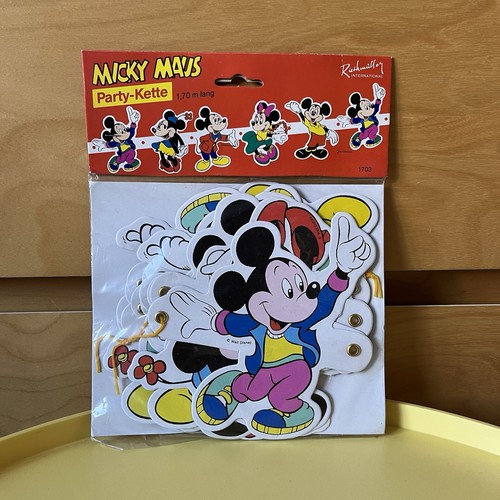Vintage micky maus girlande - vintage,