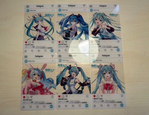 Hatsune miku sammelkarten - hatsune,