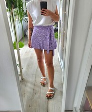 Skort Zara Flieder