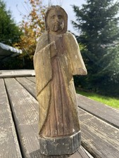 Sehr alte Original Holzscheidmadonna