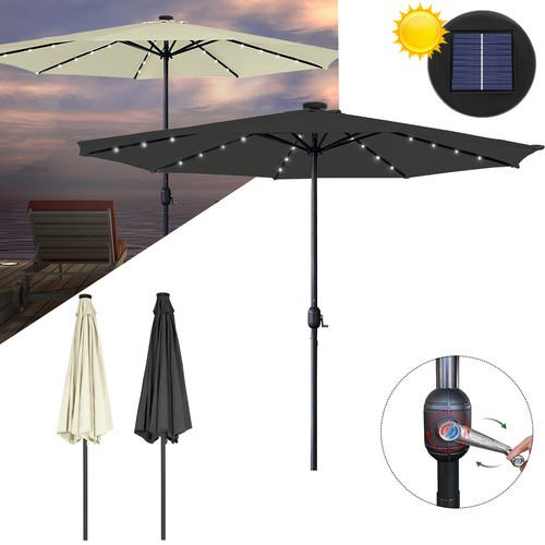 ø350cm led sonnenschirm - Ø350cm,