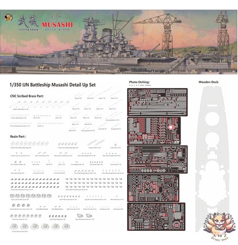 350 ijn schlachtschiff - 1/350,