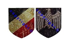 aus Sammlungsauflösung: Stahlhelm Abzeichen Wehrmacht Abziehbild wasserlöslich