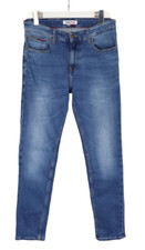 Tommy Hilfiger Ryan Wilson Mid Blue Stretch Herrenjeans W32/L34 Zip Fade Effekt