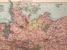 Landkarte Nord - Deutschland