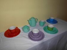 Kaffeeservice Teeservice 4 Personen 17 Teile Bunt von Arzberg Porzellan Modern