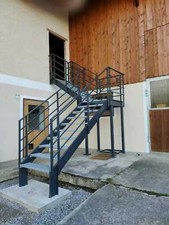 Stahltreppe  Podesttreppe