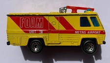 Matchbox Command Vehicle gelb Foam Unit 3 Metro Airport Made in Macau 1980