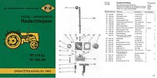 300163 Ersatzteilliste RT 315
