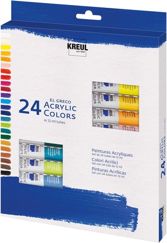 Kreul acrylfarbe greco 12 - acrylfarbe, el