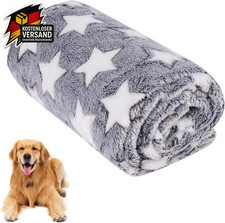 Hundedecke Katzendecke Haustier Decke Plüsch Waschbar Flauschig 104x76cm