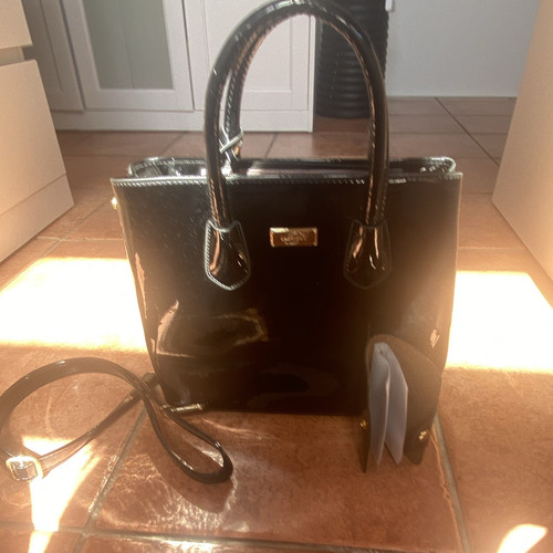 Handtasche lackleder - handtasche,