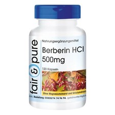 Berberin HCl 500 mg - 120