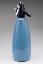 Blue BOC Soda Siphon