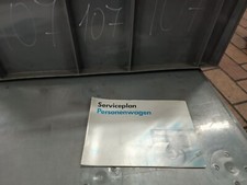 Original VW Serviceplan Golf 3 III 1H Deutsch von 7/92