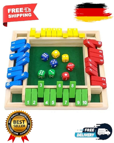 Spieler shut the box - 4-spieler,