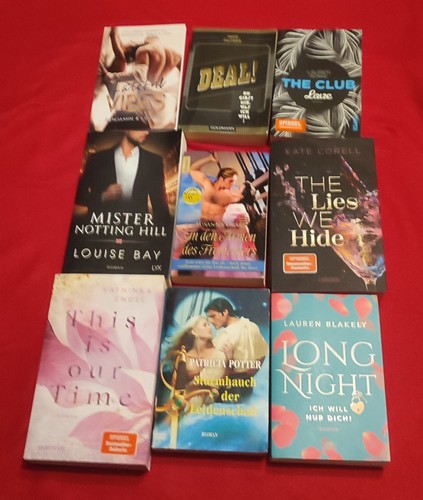 Bücher romane paket - paket,, 9st