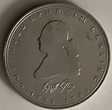 Sammlung-Münze BRD 5 DM "J"