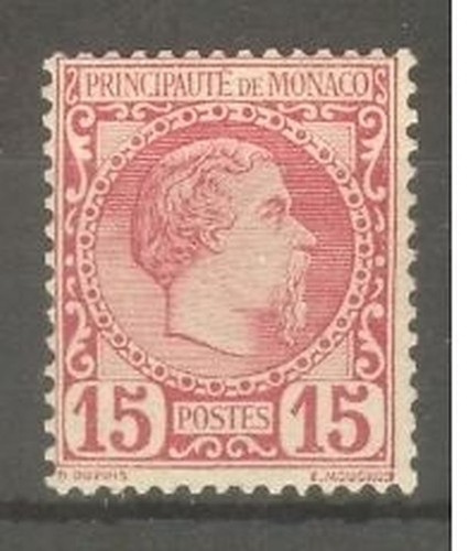 Monaco briefmarke 5 - monaco, n°