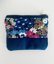 Liberty Stoff Handarbeit blau