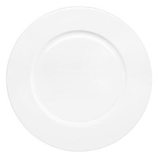 ASA Selection à table Platzteller mit Fahne Fine Bone China Warmes Weiß Ø 32 cm