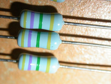 Widerstand 4,7 M Ohm Ω  1/2 0,5 Watt W Ersatzteil  10 Stück L#022-3