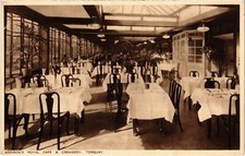 PC DEVON TORQUAY ADDISON'S ROYAL CAFE AND CREAMERY ENGLAND (U2715)
