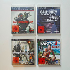 PS3 Spiele USK 18 Bundle Call of Duty Ghosts, Far Cry 3, Crysis 2 + 3
