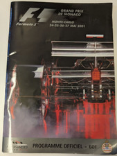 F1 GP Monaco 2001 Programm